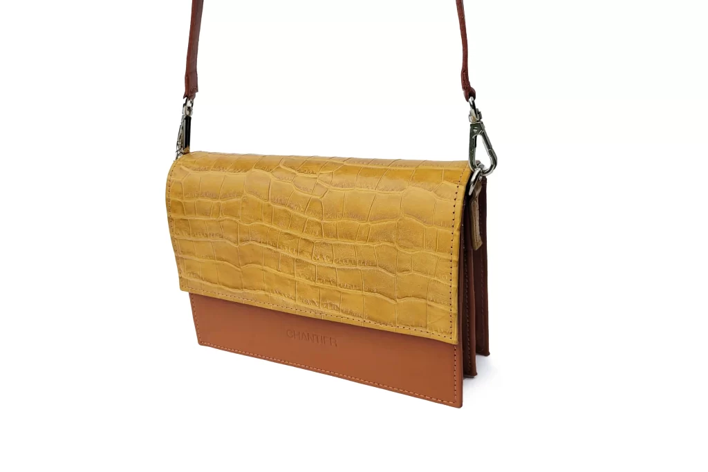 Cartera Charlotte maiz cuero