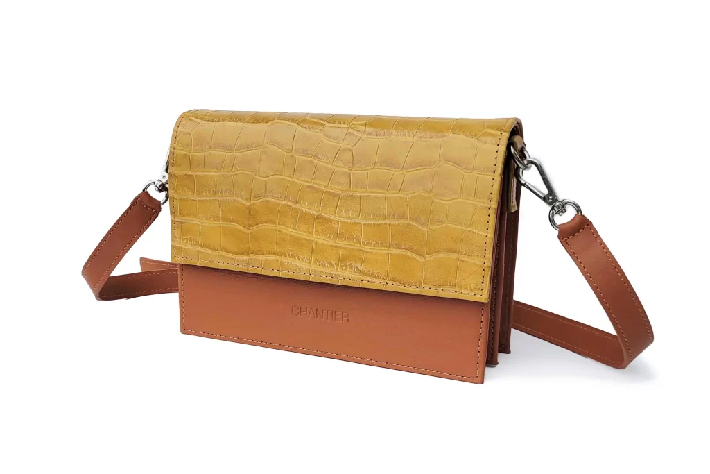 Cartera Charlotte maiz cuero