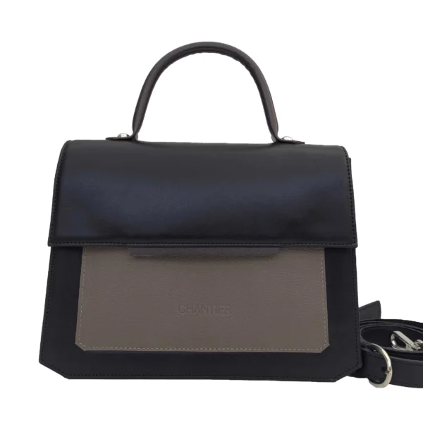 maletin lena negro Satchel bag Lena